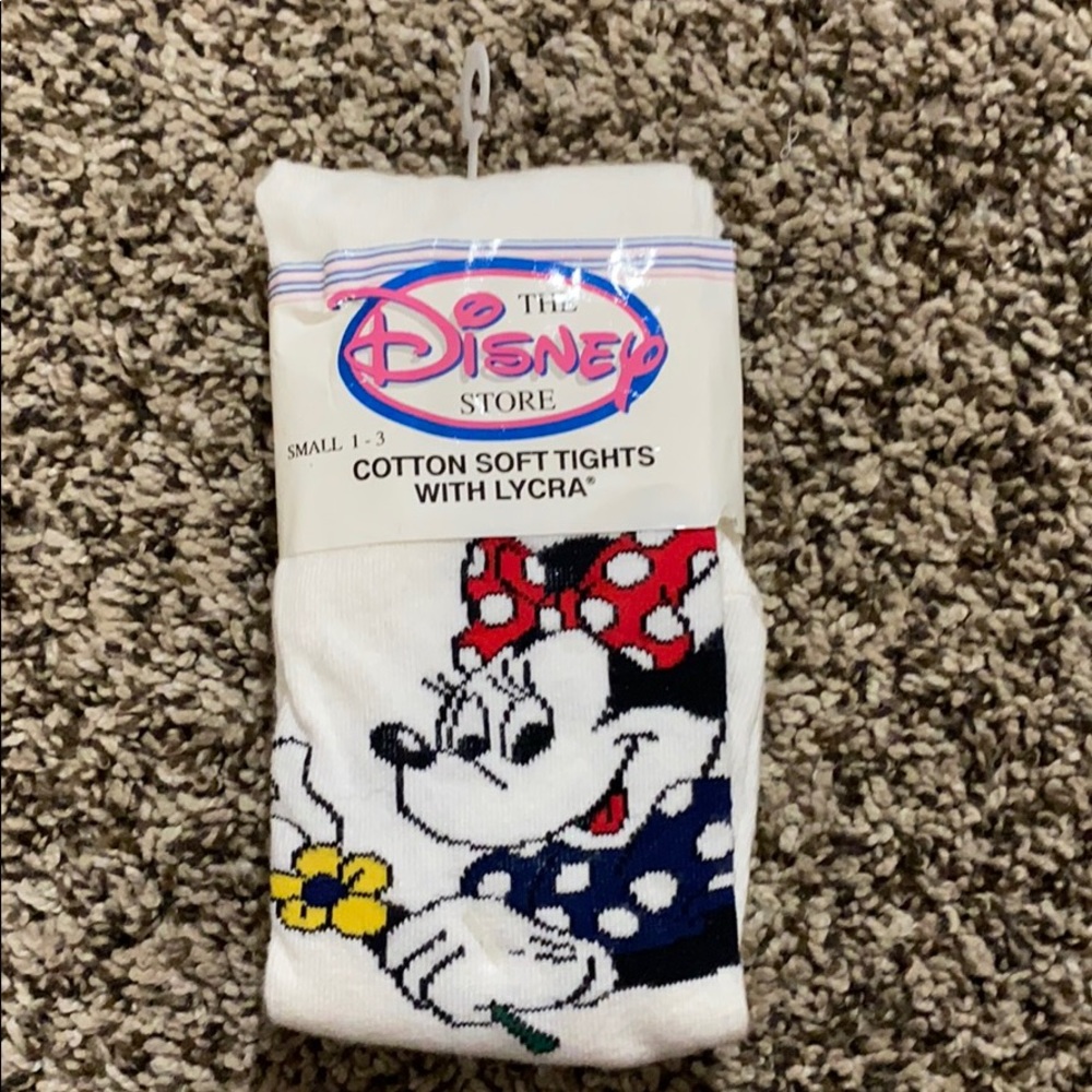 ❤️Minnie Mouse Tights small 1-3 NEW